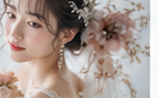 花嫁のアップ写真