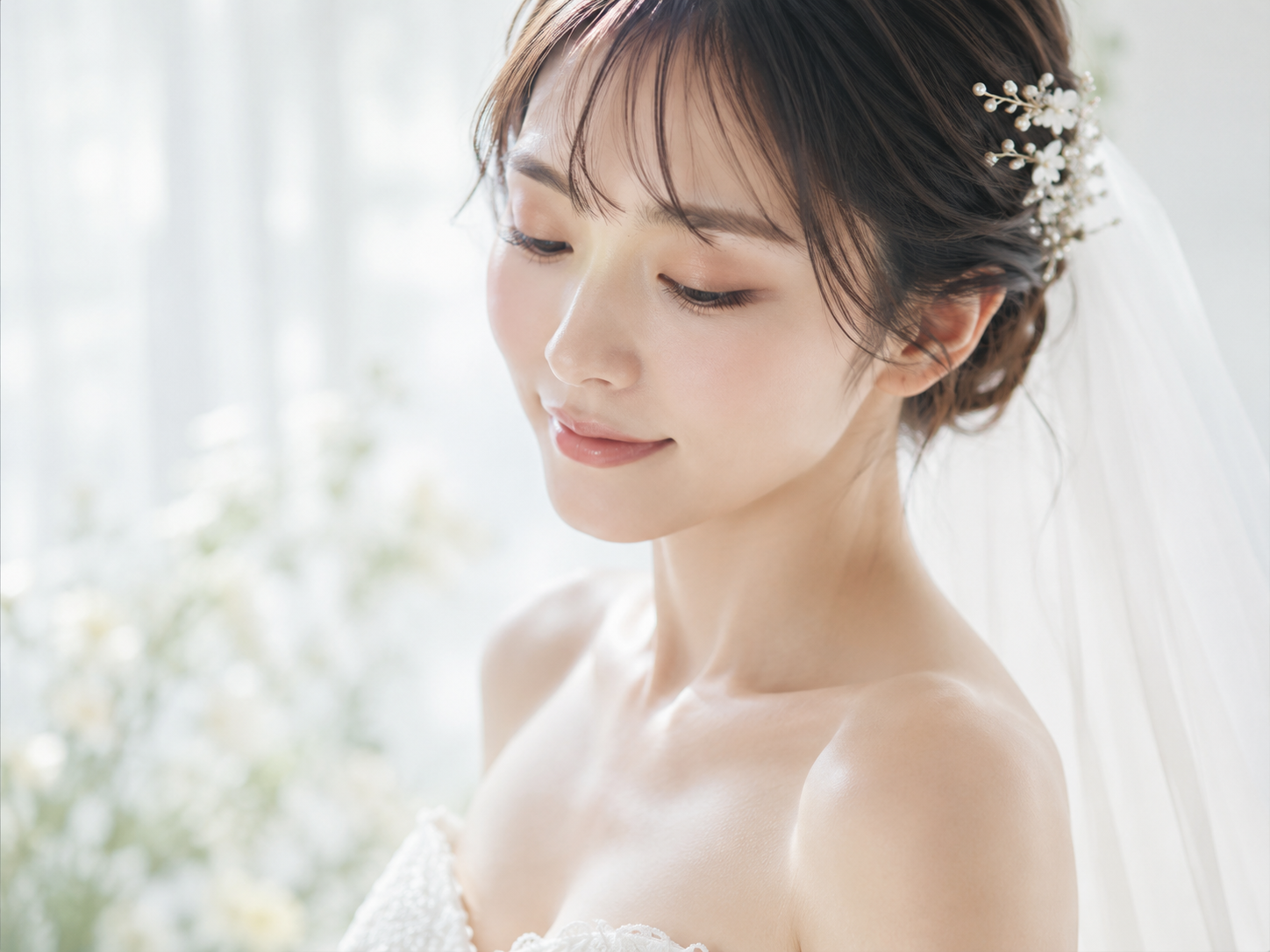 大人ロマンティックな新郎新婦